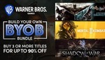 [PC, Steam] WB Games Build-Your-Own-Bundle - up to 90% off with 5 Titles Purchased @ Humble Bundle