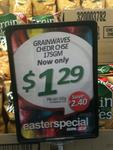Grain Waves - Cheddar Cheese $1.29, Allens Lollies - All @ 50% off = $1.29, @ Supa IGA Noosa