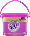 Vanish Napisan Gold Pro Oxi Action Stain Remover Powder 2.7kg $24 ($21.60 S&S) + Delivery ($0 with Prime/ $39 Spend) @ Amazon AU