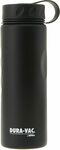 [Back Order] DURA-VAC Vacuum Insulated Hydration Bottle, 600ml, Black $14.99 + Delivery ($0 Prime/ $39 Spend) @ Amazon AU