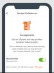 100/200/300 Everyday Rewards Points for Switching to eReceipts (in App) @ Woolworths Rewards