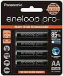 Panasonic Eneloop Pro 2550mAh AA Rechargeable Batteries 4pk $19.50 ($17.55 S&S), 8pk ($33.66 S&S) + Post ($0 Prime/$39) @ Amazon