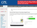D-Link DIR-825 Xtreme N Dual Band Gigabit Router $89 @ CPL Online