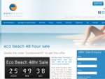 Eco Beach Broome Resort - 48 Hour Sale - 25% Off