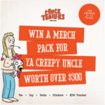 Win a Merchandise Pack (Worth $300) from Chuck Trailers