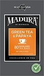 [Prime] Madura 80pk Enveloped Green Tea Bags (Papaya or Lemon Myrtle) $2.79 Delivered, Dilmah 50pk $2 (OOS) @ Amazon AU