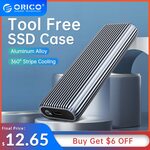 ORICO AM2C3-G2 M.2 NVMe to USB-C 10Gbps SSD Enclosure US$14.29 (~A$20.52) Delivered @ Orico Official Store AliExpress