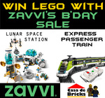 Win a LEGO Express Train worth $249.99 or LEGO Moon Base worth $159.99 from Casa de Bricks and Zavvi.com.au