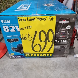 Victa 82v 18 inch mower hot sale