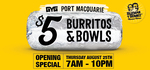 [QLD] $5 Burritos & Bowls @ Guzman Y Gomez (Southport)