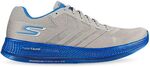 Skechers Go Run Razor + Mens Grey Blue $59.99 (RRP $209.99) + $10 Delivery ($0 C&C/ $150 Order) @ The Athletes Foot