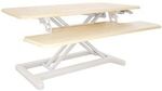 Matrix Sit-Stand Desk Large Oak/White $147 ($0 C&C, $49.95 Delivered) @ Officeworks