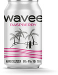 [NSW, QLD, VIC, ACT] 2x 24 Pack Cans of Raspberry Wavee Seltzer for $90 Delivered (RRP $220 + $30 Shipping) @ Wavee Hard Seltzer