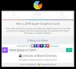 Win an Asus RTX 2070 Super Turbo Graphics Card from Kkarzin