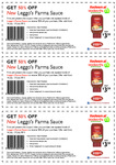 50% Voucher for Leggo's Parma Sauce ($1.70) (390g Squeeze Bottle) at Woolworths. (RRP: $3.39)