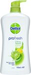 Dettol Profresh Shower Gel Body Wash Lemon and Lime 950mL $5.99 + Delivery ($0 with Prime/ $39 Spend) @ Amazon AU
