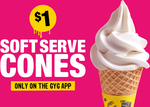 Soft Serve Cones $1 (Was $2.50) @ Guzman Y Gomez (App Required)