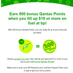 500 Bonus Qantas Points When You Spend $10 or More on Fuel @ BP (Activation Required)