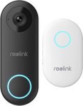 [Pre Order] Reolink Video Doorbell US$119.53 (~A$172.83) Delivered @ Reolink via Amazon US