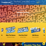 Double Credits - Load $60 Get $120, Load $100 Get $200 @ Timezone