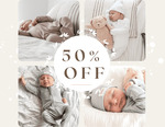 50% off Selected Baby Clothing + $9 Shipping ($0 over $100 Spend) @ Sage Baby