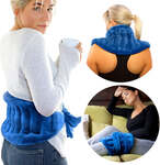 Purple Moon Heat Pack $46.95 (Was $56.95) XL Microwavable Heat Pack for Back, Neck & Shoulder Pain Relief 25x50cm Blue