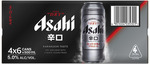 Asahi Super Dry 500ml Cans 24 Pack - $56/$60 (20% off at Checkout) @ Select Coles Stores (Online Only)