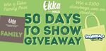 [QLD] Win One of Four Family Passes and a $100 Showbags Gift Card from Ekka