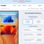 Parallels Desktop for Mac 25% off (eg: Home Edition, $8.68/Month for 12 Months, or Perpetual License $134.25) @ Parallels