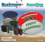 Win 1 of 5 Cashback (up to $1000) When You Purchase Selected Water Tanks @ Bushman Tanks
