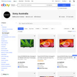 [eBay Plus, B/D] Sony: A80K OLED 55"/77" $1499/ $3899 | 55" X90K $1013 | 75" X80K/85K $1149/ $1399 Delivered @ Sony eBay