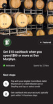 Dan Murphy's: $10 Cashback on $80 Spend @ Commbank Rewards (Activation in App Required)