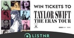 Win Taylor Swift Eras Tour Ticket Package Including Flights and Accommodation from LiSTNR