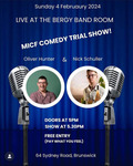 [VIC] Free: Oliver Hunter and Nick Schuller Melbourne International Comedy Festival Trial Shows via trybooking