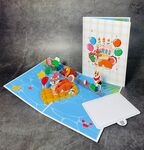 Birthday 3D Pop Up Card $7 Delivered @ AmberT Group