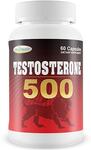 1 Bottle (60 Capsules) "Testosterone 500" Supplement $59 + $15 Delivery @ Herbal New Zealand