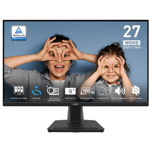 MSI 27" QHD IPS Monitor - MP275Q 2560x1440p at 100Hz $208 + Delivery ($0 C&C) + Surcharge @ Umart, MSY, Centre Com