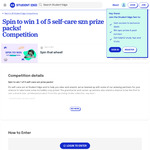 Win 1 of 5 Self-Care Szn Prize Packs from Student Edge