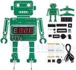 Robot Clock DIY Kit US$7.43 (~A$11.36) + US$3 (~A$4.58) Delivery ($0 with US$20 Order) @ ICStation, China