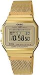 Casio Gold Vintage Digital Watch with Stainless Mesh Band A700WMG-9A $89 Delivered @ Monster Trading Amazon AU