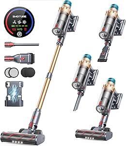 SMOTURE Cordless Vacuum Cleaner, 45kPa 550W, 60-Minute Runtime $149 (40% off RRP) Delivered @ Islanre Amazon AU