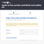 [VIC] Free Curtain & Blind Cord Safety Kit Delivered @ Consumer Affairs Victoria