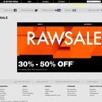 G-Star Raw Sale 30-50% off Selected Style - in-Store and Online (Free Online Delivery)