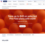 Telstra $39 Pre-Paid SIM Starter Kit, 28-Day 15GB (40GB Activation Bonus) for $13 Delivered @ Telstra