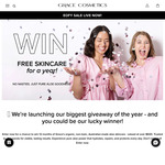 Win Grace Cosmetics Skincare for a Year from Grace Cosmetics