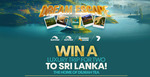 Win 1 of 20 Trips for 2 to Sri Lanka Worth $13,000 from Seven Network