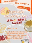 [VIC] Free Slice of Cake and Milk Tea for Students and Teachers of Melbourne Universities @ iCake