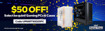 $50 off: be quiet! Gaming PCs & Cases +  Delivery ($0 with $69 Spend on 2 Items) @ Umart