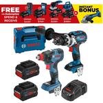 Bosch Professional 2-Pce ProCore18V Brushless Combo Kit + Bonus Angle Grinder + Redeem 5Ah Battery $499 Del / C&C @ Sydney Tools