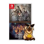 Win a Copy of Octopath Traveler + Octopath Traveler II Bundle Nintendo Switch and Her Sticker from Video Games Plus